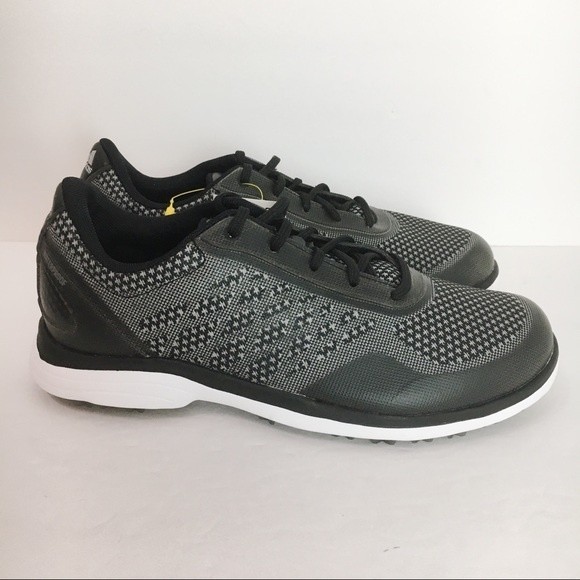 Adidas Womens Size 6 Alphaflex Sport‎ Golf Shoes in Black Glory Gray White NEW - Picture 2 of 13